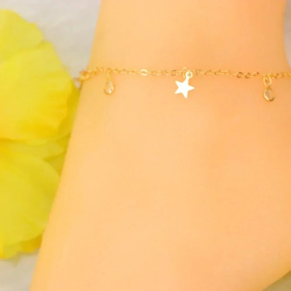 Minimalist Anklet, Sleek & Modern Design, Women’s Fashion, YC110307-A - Picture 8 of 11